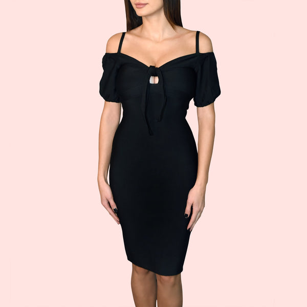 Load image into Gallery viewer, LIMITED PASEDINA BLACK - SEXY DRESS CO.